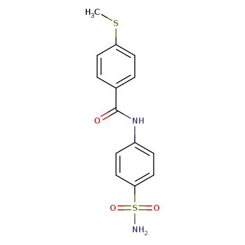 4-(methylsulfanyl)-N-(4-sulfamoylphenyl)benzamide