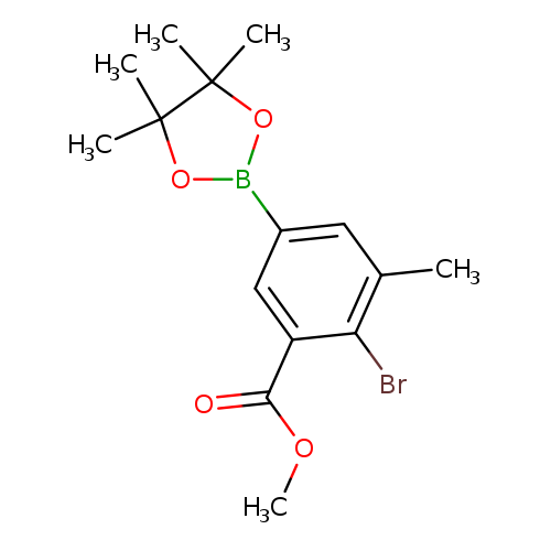 4-Bromo-3-methyl-5-(methoxycarbonyl)phenylboronic acid, pinacol ester