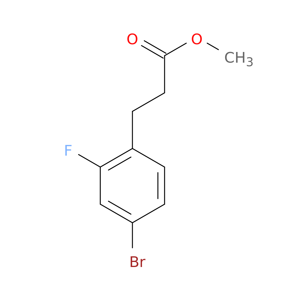 3-(4-Bromo-2-fluoro-phenyl)-propionic acid methyl ester