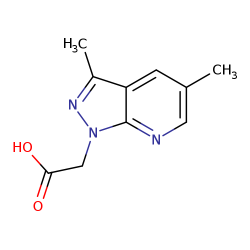 2-(3,5-Dimethyl-1H-pyrazolo[3,4-b]pyridin-1-yl)acetic acid