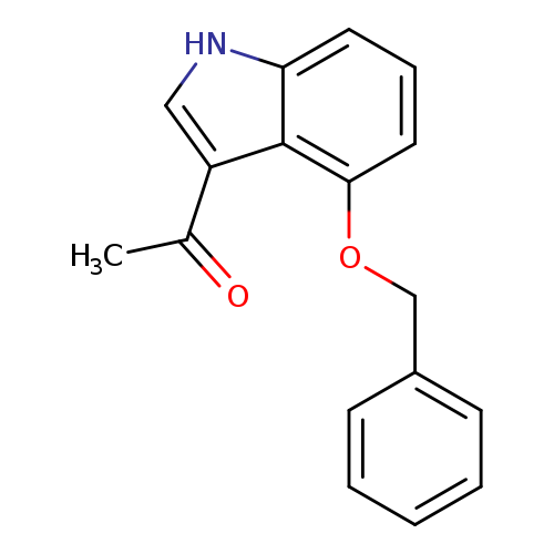 1-[4-(benzyloxy)-1H-indol-3-yl]ethan-1-one