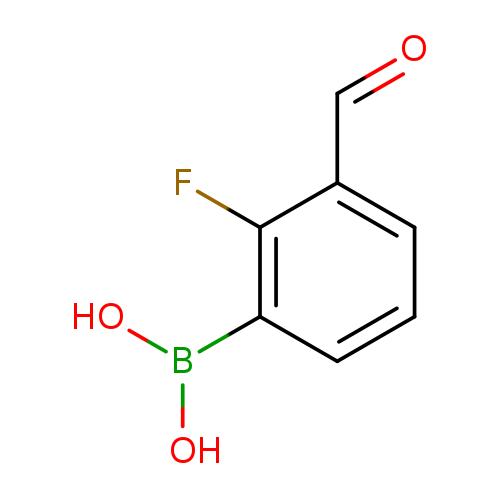 (2-Fluoro-3-formylphenyl)boronic acid