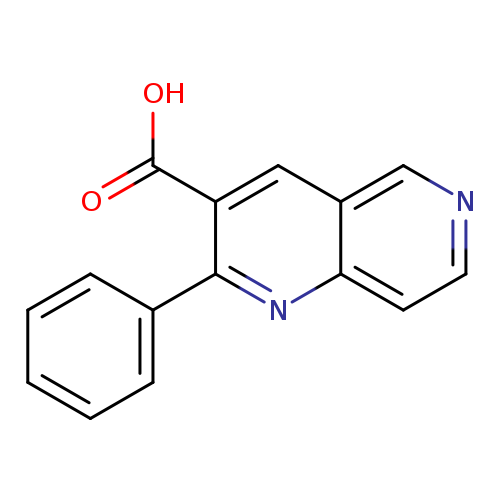 2-Phenyl-1,6-naphthyridine-3-carboxylic acid