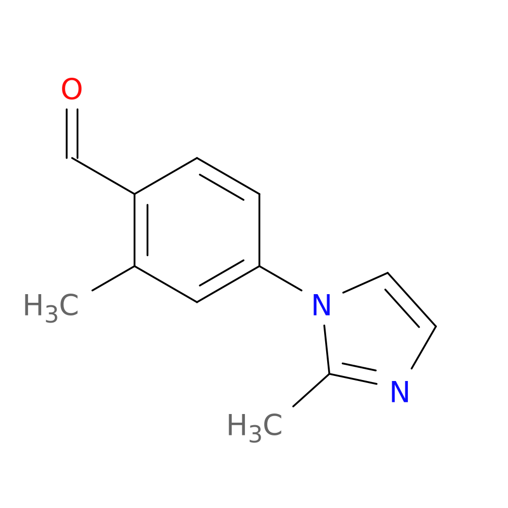 2-methyl-4-(2-methyl-1H-imidazol-1-yl)benzaldehyde