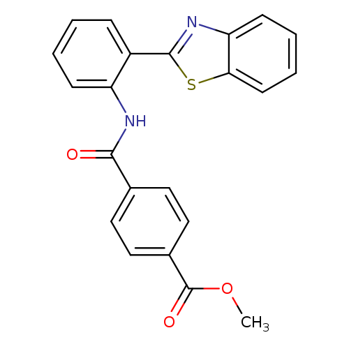 methyl 4-{[2-(1,3-benzothiazol-2-yl)phenyl]carbamoyl}benzoate