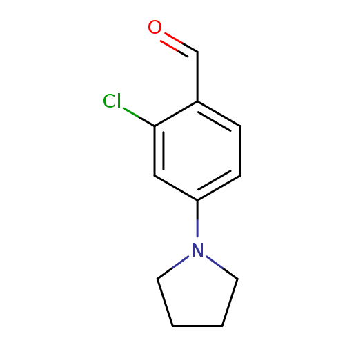 2-Chloro-4-(pyrrolidino)benzaldehyde