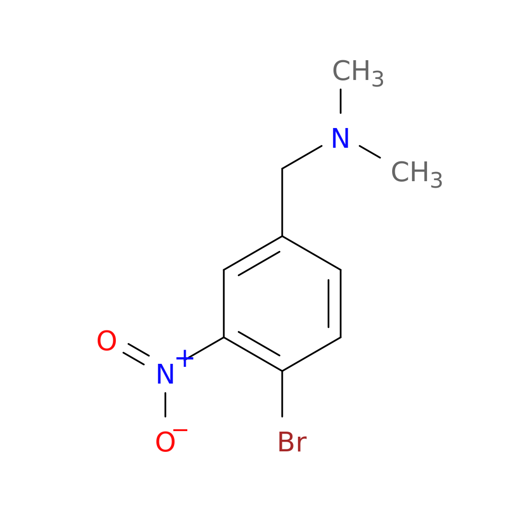 N,N-Dimethyl 4-bromo-3-nitrobenzylamine