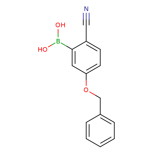 5-(Benzyloxy)-2-cyanophenylboronic acid