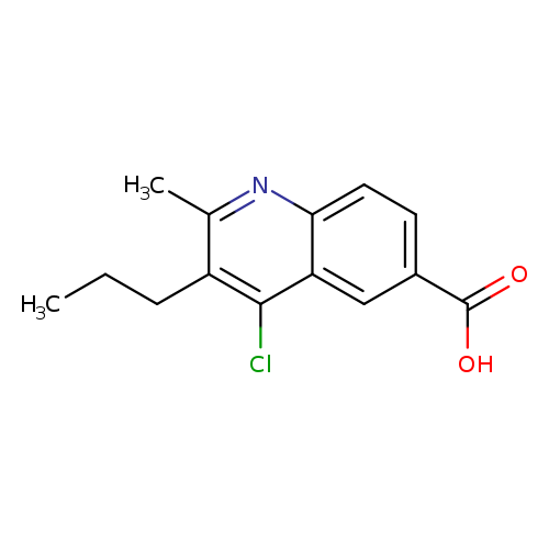 4-Chloro-2-methyl-3-propylquinoline-6-carboxylic acid