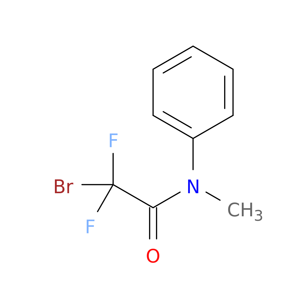 2-bromo-2,2-difluoro-N-methyl-N-phenylacetamide