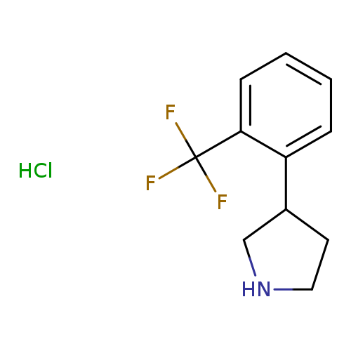 3-(2-(trifluoromethyl)phenyl)pyrrolidine hydrochloride
