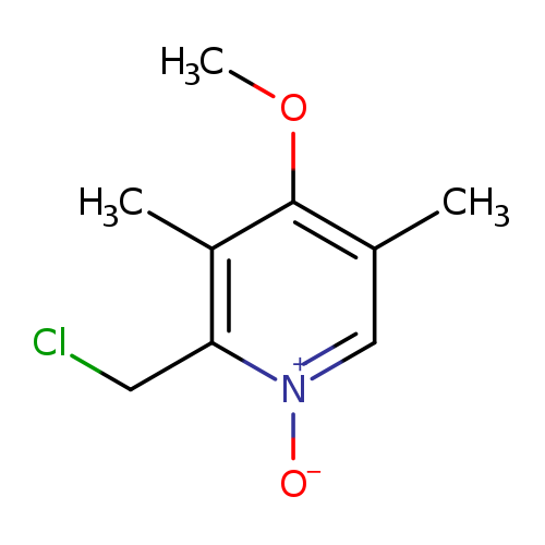2-Chloromethyl-4-methoxy-3,5-dimethylpyridine 1-Oxide