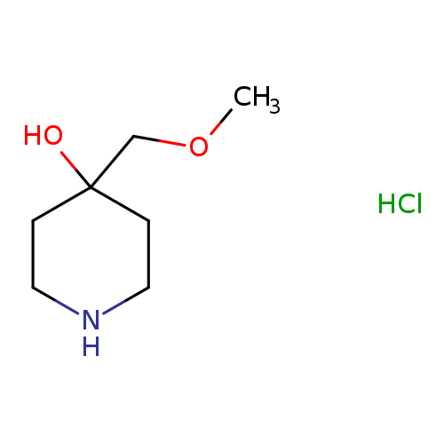 4-(methoxymethyl)piperidin-4-ol hydrochloride