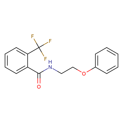 N-(2-phenoxyethyl)-2-(trifluoromethyl)benzamide