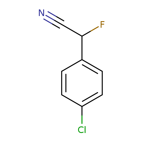 2-(4-chlorophenyl)-2-fluoroacetonitrile