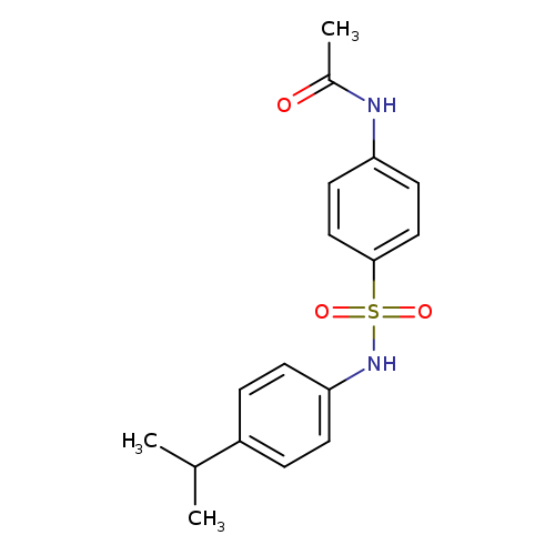 N-(4-{[4-(propan-2-yl)phenyl]sulfamoyl}phenyl)acetamide
