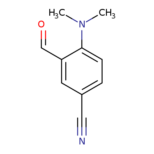 4-(dimethylamino)-3-formylbenzonitrile