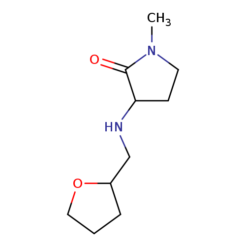 1-methyl-3-{[(oxolan-2-yl)methyl]amino}pyrrolidin-2-one