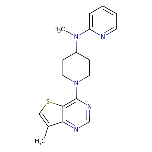 N-methyl-N-(1-{7-methylthieno[3,2-d]pyrimidin-4-yl}piperidin-4-yl)pyridin-2-amine
