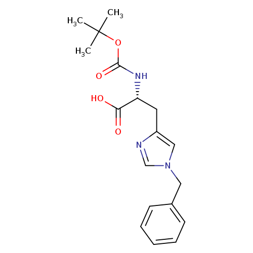 N-Boc-1-phenylmethyl-d-histidine