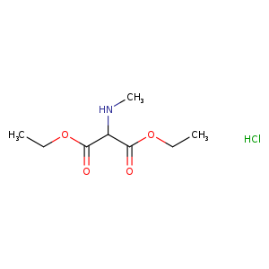 1,3-Diethyl 2-(methylamino)propanedioate hydrochloride