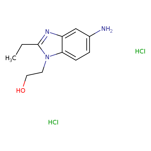 2-(5-Amino-2-ethyl-benzoimidazol-1-yl)-ethanoldihydrochloride