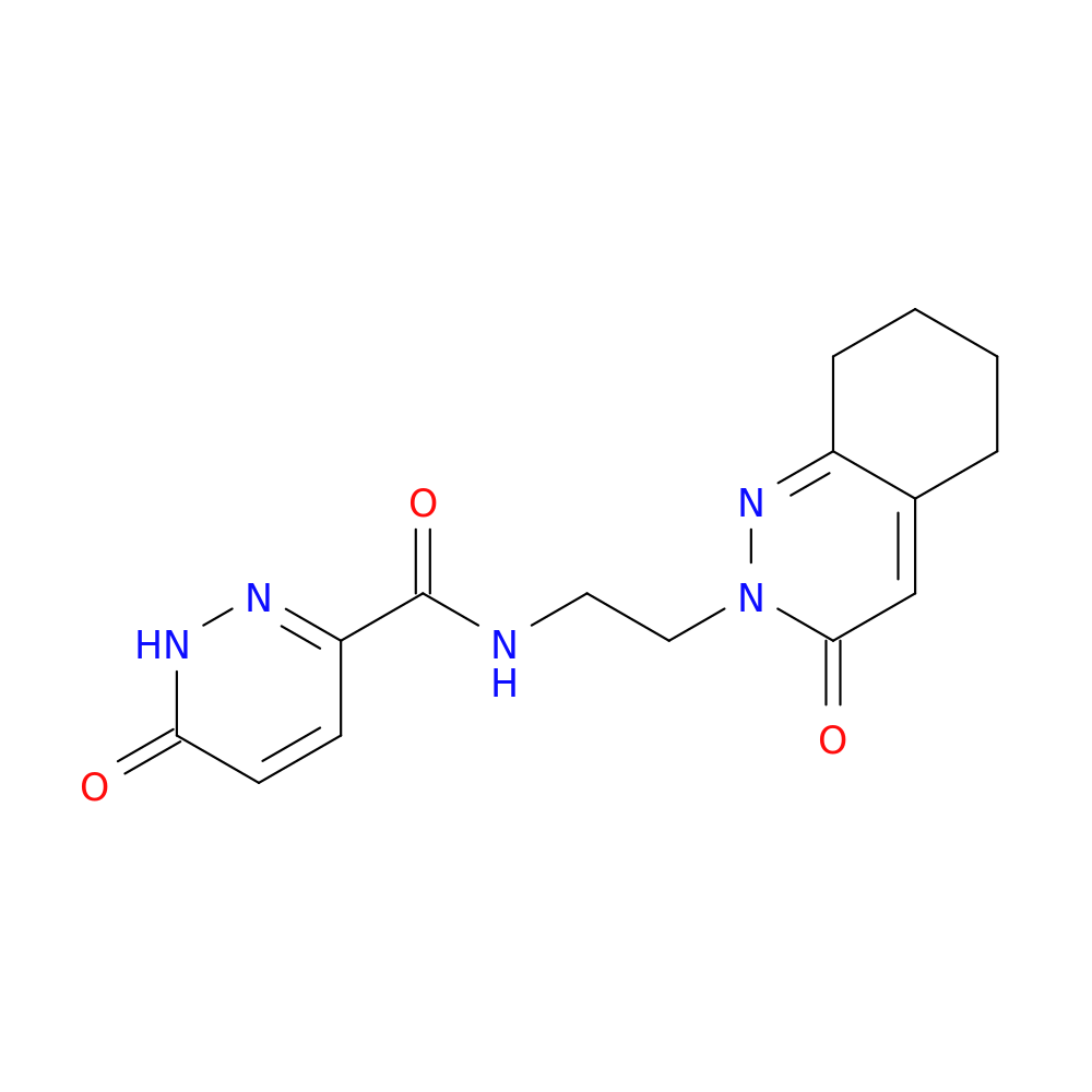 6-oxo-N-[2-(3-oxo-2,3,5,6,7,8-hexahydrocinnolin-2-yl)ethyl]-1,6-dihydropyridazine-3-carboxamide