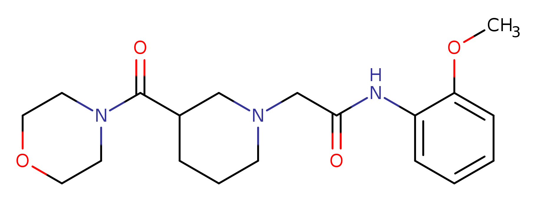 N-(2-methoxyphenyl)-2-[3-(morpholine-4-carbonyl)piperidin-1-yl]acetamide