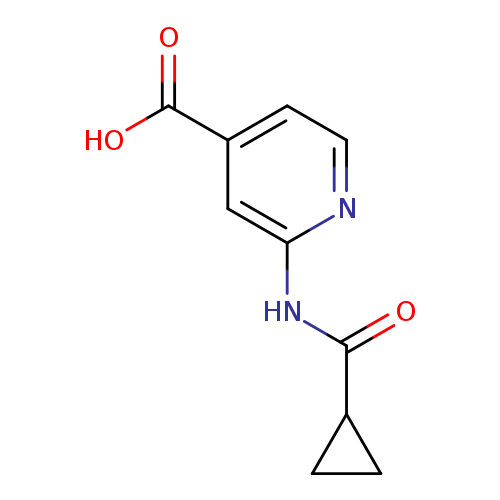 2-cyclopropaneamidopyridine-4-carboxylic acid
