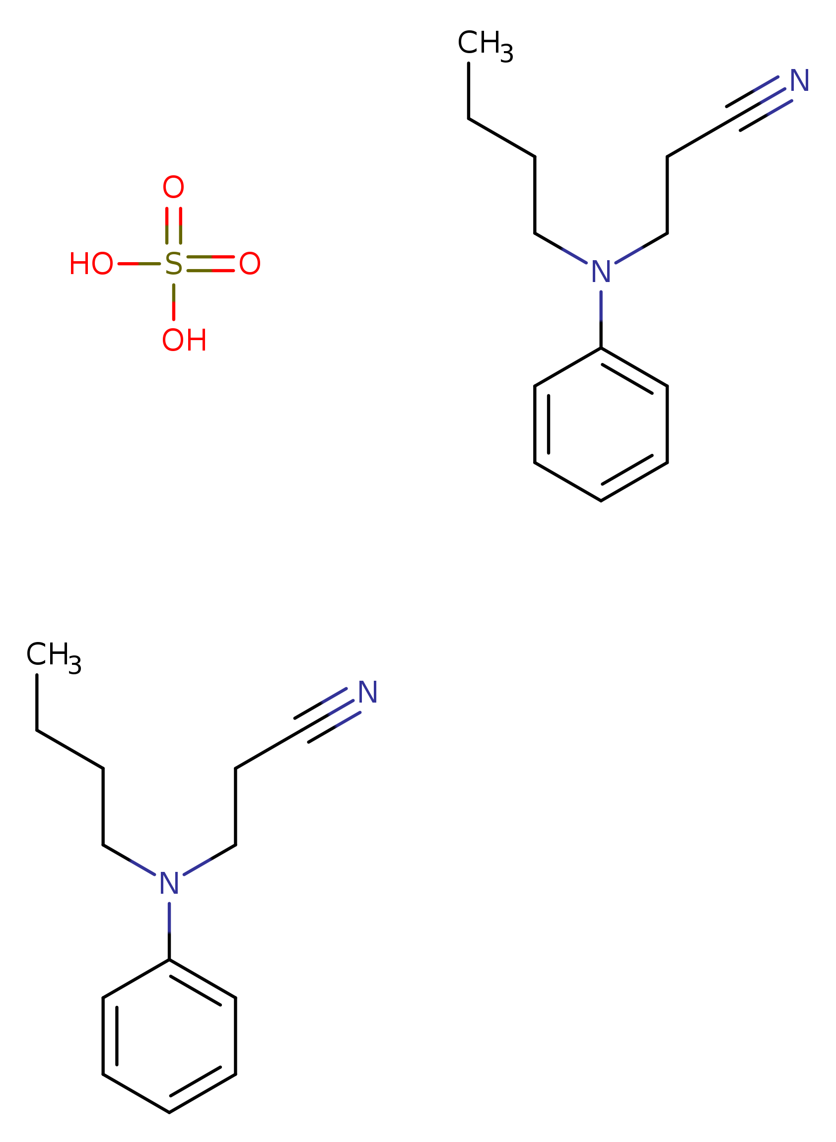 3-[butyl(phenyl)amino]propanenitrile sulfate(2:1)