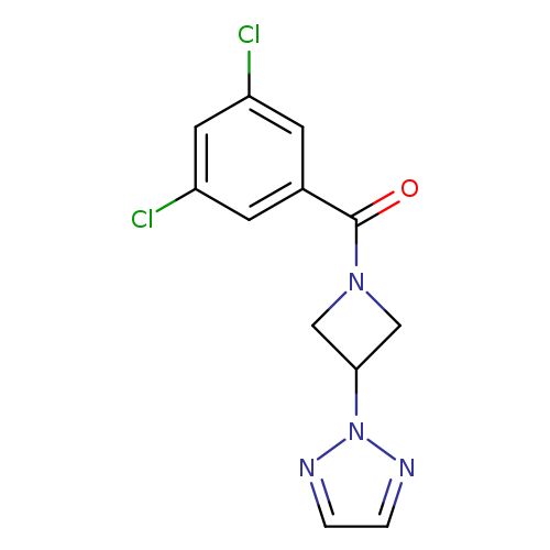 2-[1-(3,5-dichlorobenzoyl)azetidin-3-yl]-2H-1,2,3-triazole