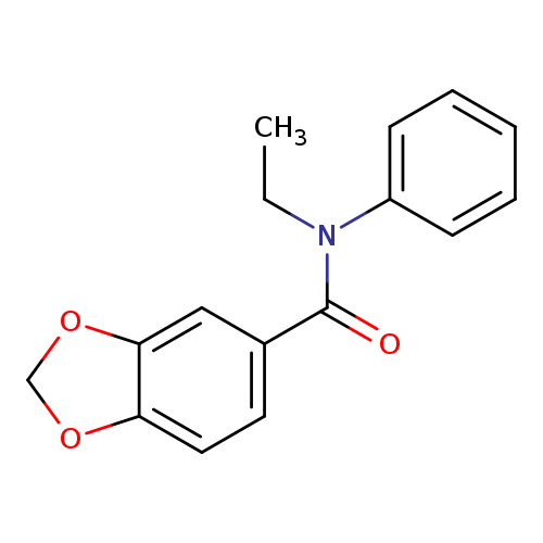 N-ethyl-N-phenyl-1,3-benzodioxole-5-carboxamide