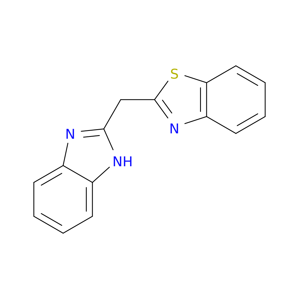 2-((1H-benzo[d]imidazol-2-yl)methyl)benzo[d]thiazole