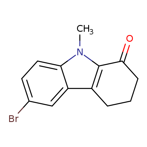 6-Bromo-9-methyl-2,3,4,9-tetrahydro-1h-carbazol-1-one
