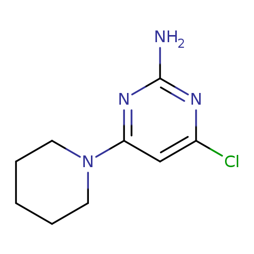 4-Chloro-6-(piperidin-1-yl)pyrimidin-2-amine