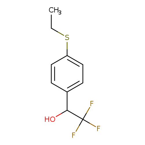 1-[4-(Ethylsulfanyl)phenyl]-2,2,2-trifluoroethan-1-ol