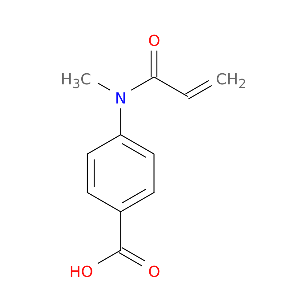 4-(N-methylprop-2-enamido)benzoic acid