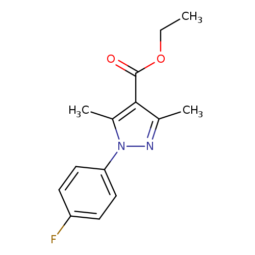 ethyl 1-(4-fluorophenyl)-3,5-dimethyl-1H-pyrazole-4-carboxylate