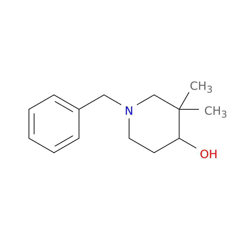 1-benzyl-3,3-dimethylpiperidin-4-ol