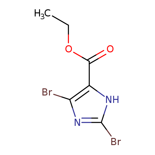 Ethyl 2,4-dibromo-1H-imidazole-5-carboxylate