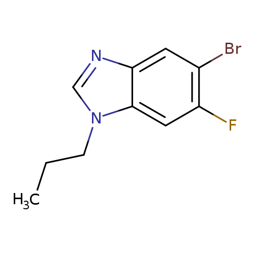 5-Bromo-6-fluoro-1-propylbenzoimidazole
