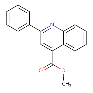 METHYL 2-PHENYLQUINOLINE-4-CARBOXYLATE