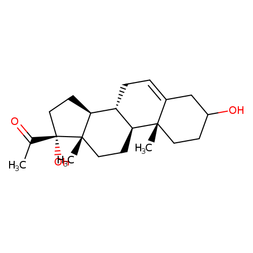 Pregn-5-en-20-one, 3,17-dihydroxy-, (3b)-
