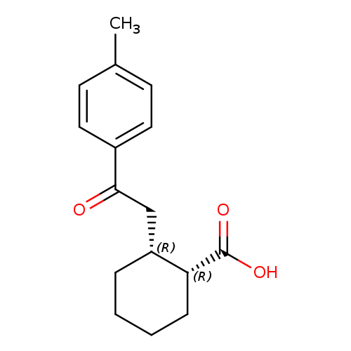 cis-2-[2-(4-Methylphenyl)-2-oxoethyl]cyclohexane-1-carboxylic acid