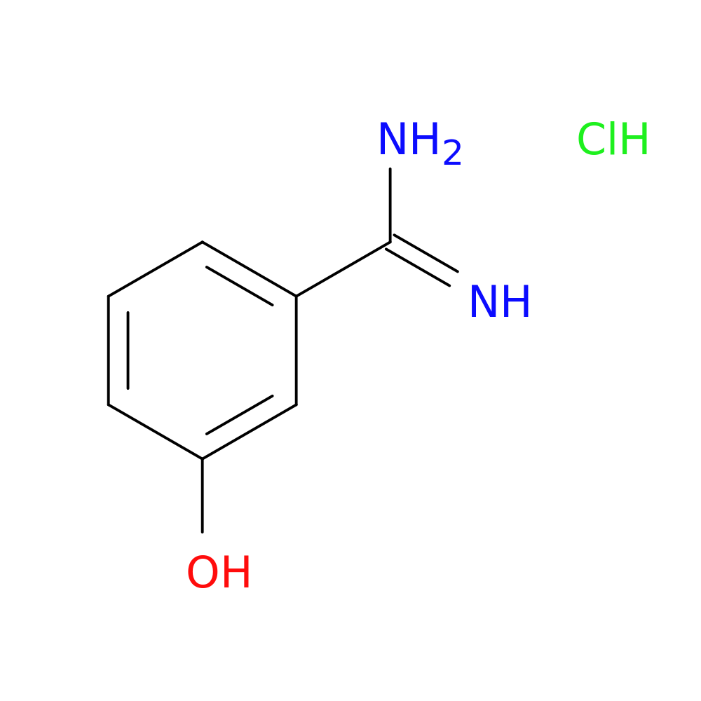 3-hydroxybenzamidine hydrochloride