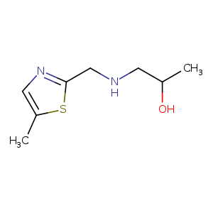 1-([(5-Methyl-1,3-thiazol-2-yl)methyl]amino)propan-2-ol dihydrochloride