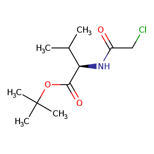 tert-butyl (2R)-2-(2-chloroacetamido)-3-methylbutanoate