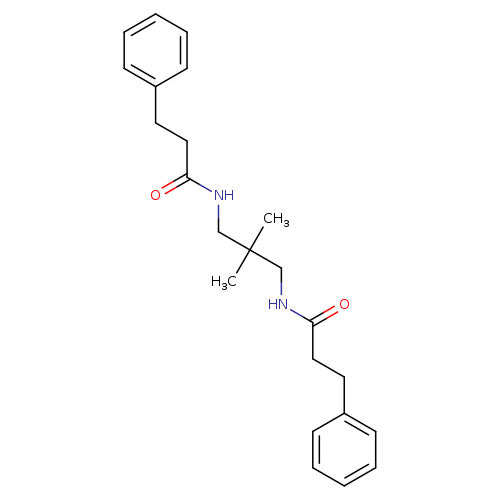 N,N'-(2,2-Dimethylpropane-1,3-diyl)bis(3-phenylpropanamide)