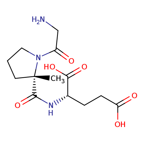 Glycyl-2-methyl-L-prolyl-L-glutamic acid