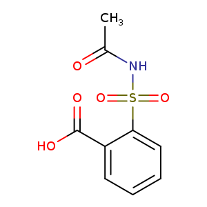 N-acetyl-2-carboxy Benzenesulfonamide